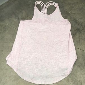 Ivivva light pink and silver top!